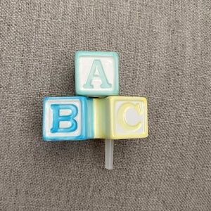 Nora Fleming ABC dish decoration